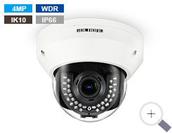 4MP Heavy-Duty Dome Camera with Low lux