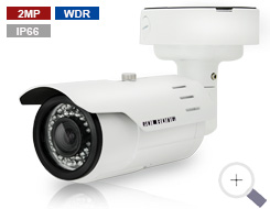 2MP Heavy-Duty Bullet Camera with Low lux