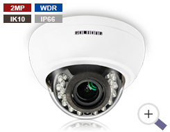 2MP POS & Entrance Discreet Vandal Dome