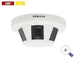 Câmera  Camuflada Sensor De Fumaça AHD 2MP