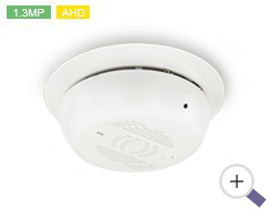 Câmera  Camuflada Sensor De Fumaça AHD 1.3MP