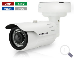 Câmera Bullet Heavy duty com Color Night-Vision 2MP