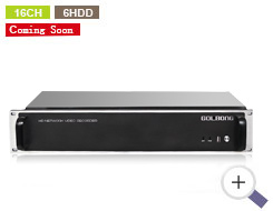 2U Rackmount Gravadores Digital  de Vídeo Híbridos 16 Canais